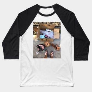 We Love Stooping Baseball T-Shirt